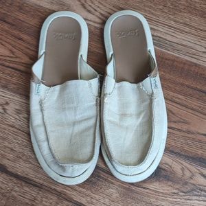 Sanuk women's hemp slides